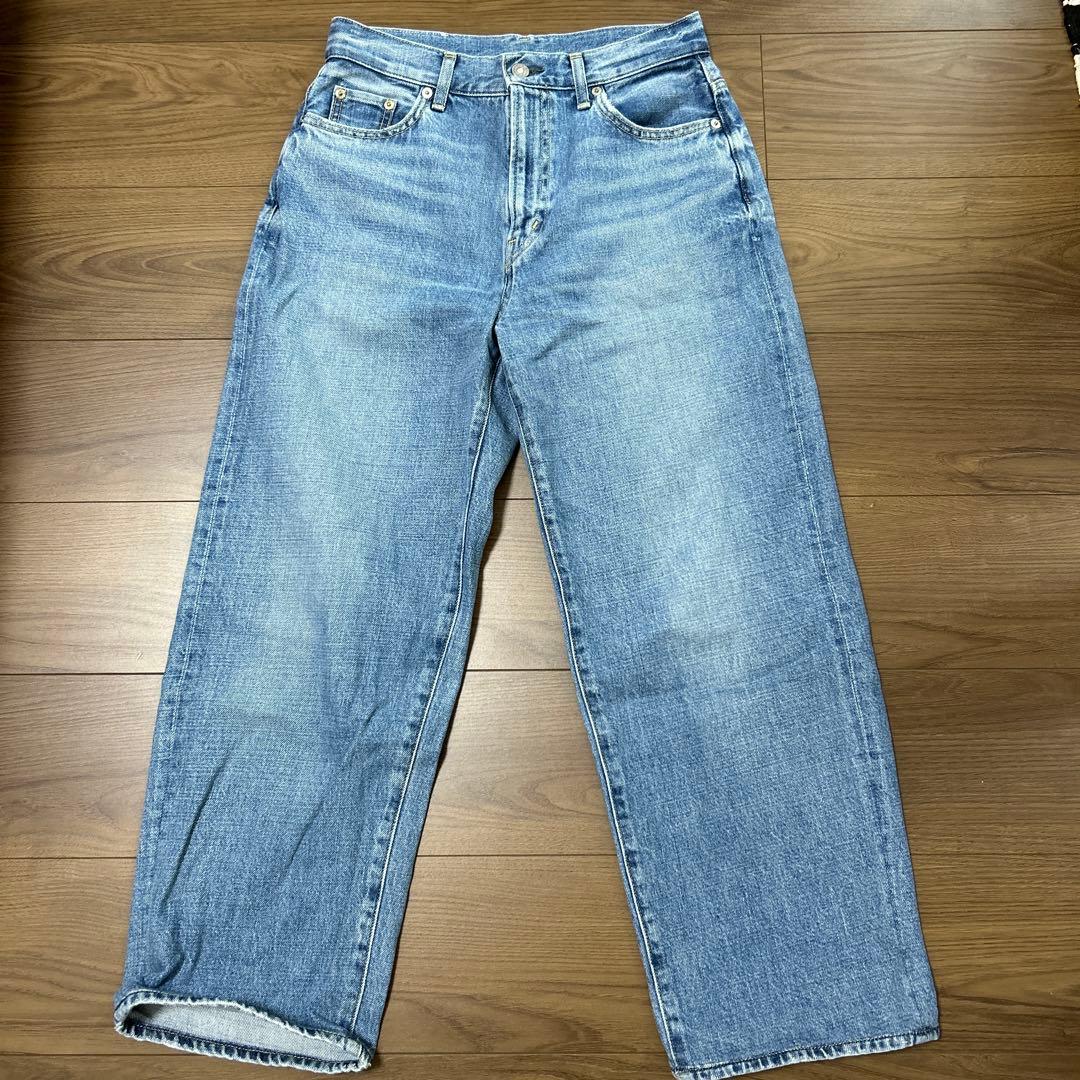 ドミンゴ　デニム　パンツ　ブルー　ライトブルー