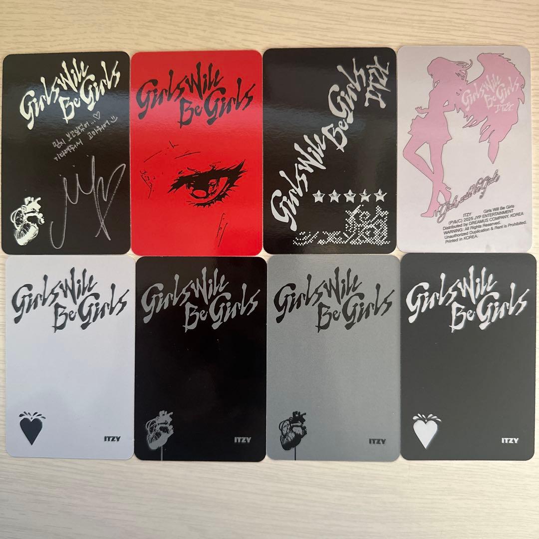 ITZY チェリョン Girls Will Be Girls トレカ まとめ売り - メルカリ
