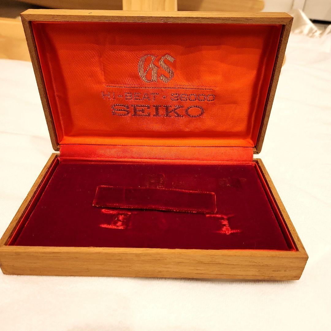 希少レア 初代グランドセイコー オリジナル木箱 時計ケース 合格証明書