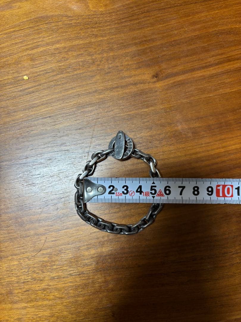 希少 ピースメーカー ブレスレット チェーン 刻印 シルバー925 22cm