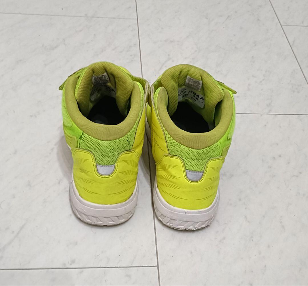 asics 蛍光イエロー ハイカット安全靴限定色 - メルカリ