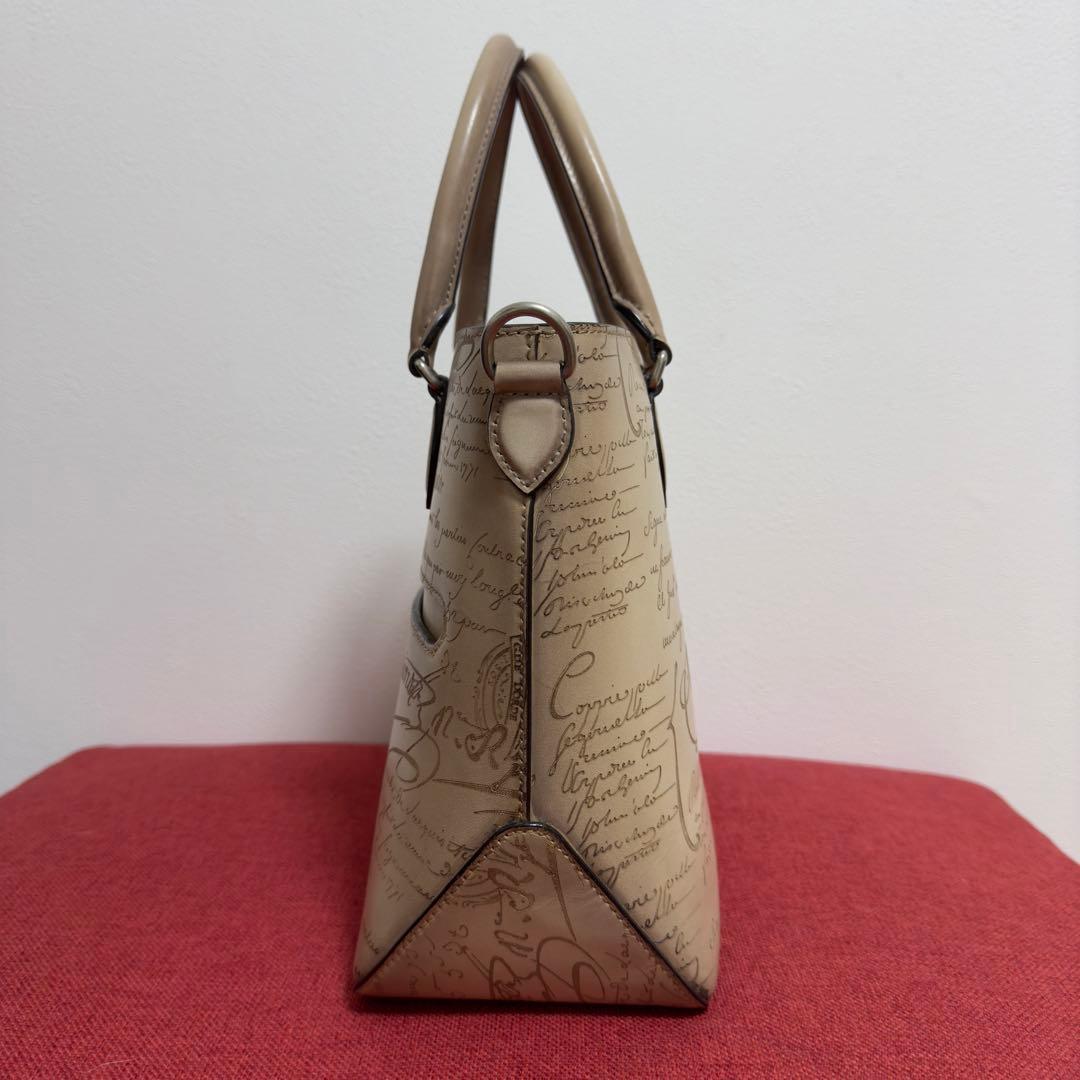 新品 62万円 ベルルッティ 限定トゥジュールXS パティーヌレザートート