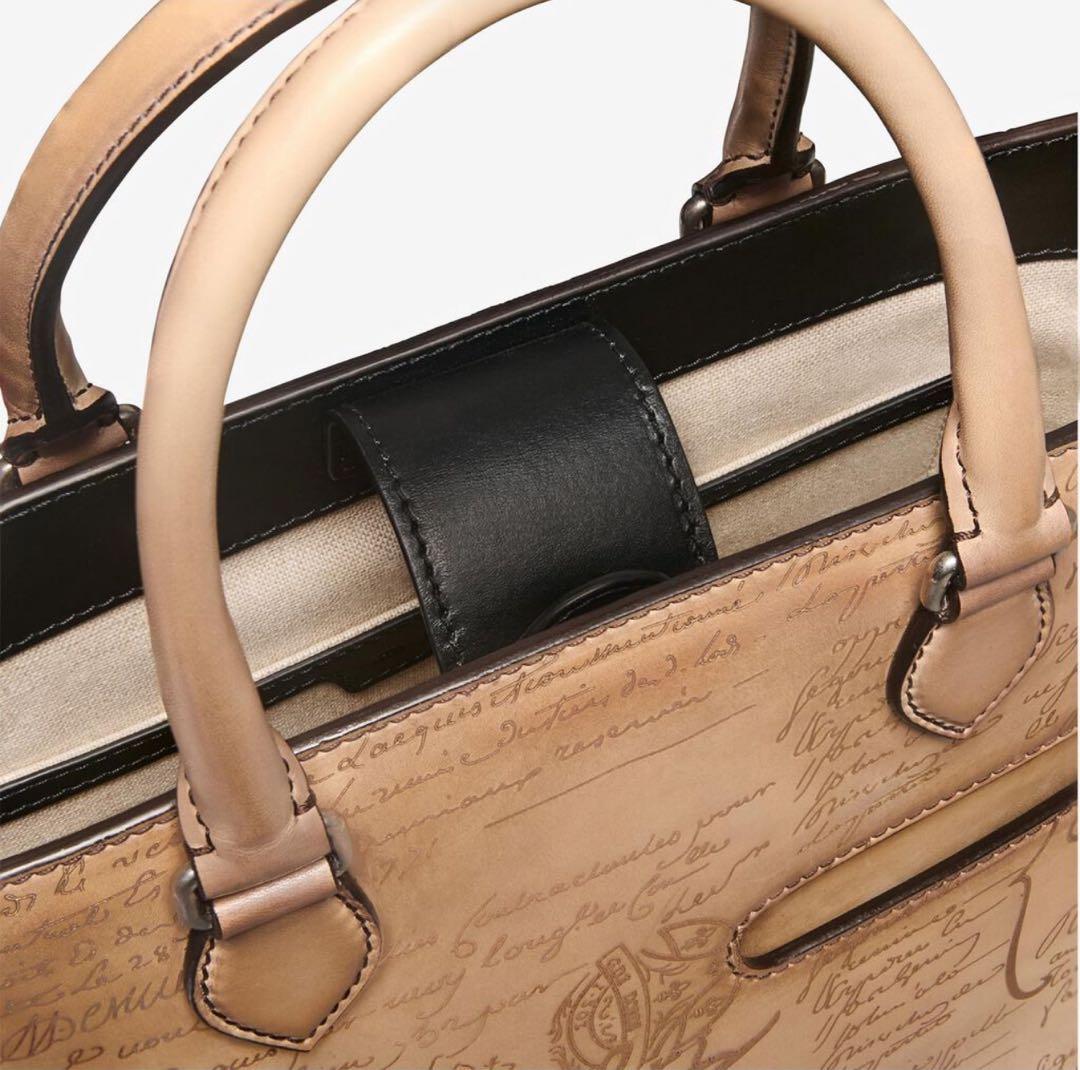 新品 62万円 ベルルッティ 限定トゥジュールXS パティーヌレザートート