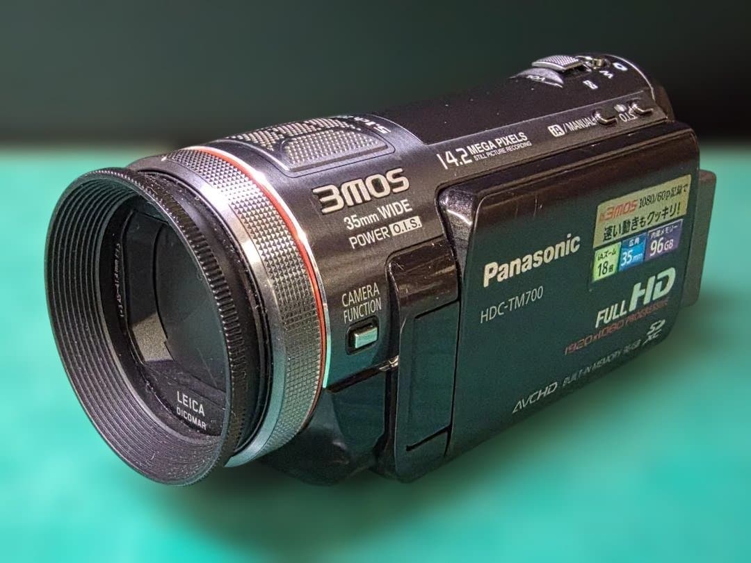 Panasonic HDC-TM700 FULL HD ビデオカメラ