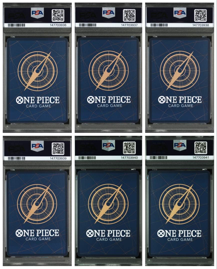 PSA10】6枚セット ワンピースカード ルフィ ワンピースマガジン - メルカリ