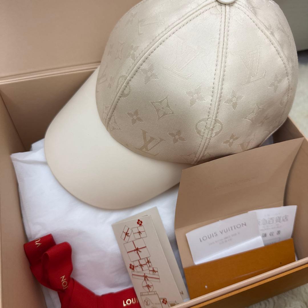 Louis Vuitton ベースボールキャップ アイボリー