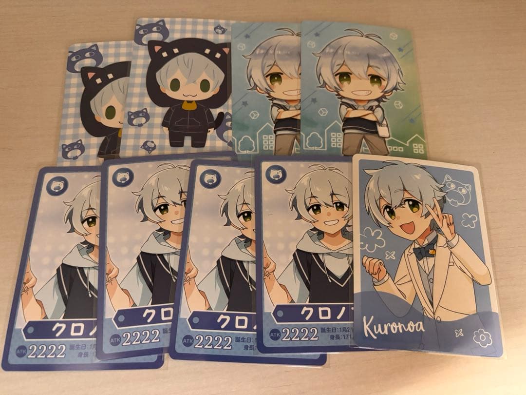 日常組 カードコレクションクロノア - メルカリ