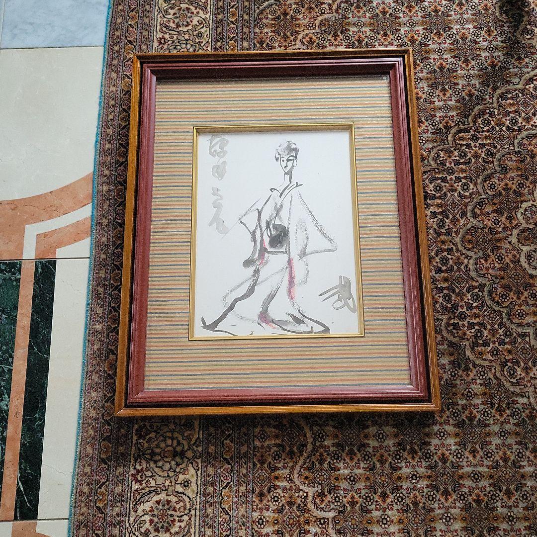 絵 水墨画 絵画 作家不明