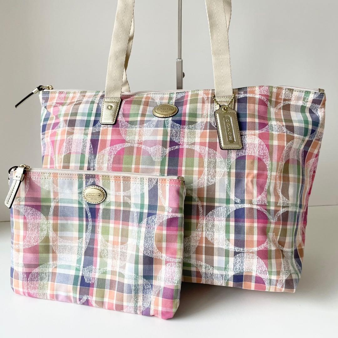 【新品】COACH トートバッグ 大容量 旅行バッグ マザーズバッグ rtn23058.jpg