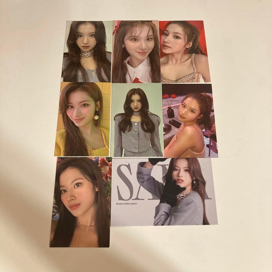 twice サナ eyes wide open トレカ セット - メルカリ
