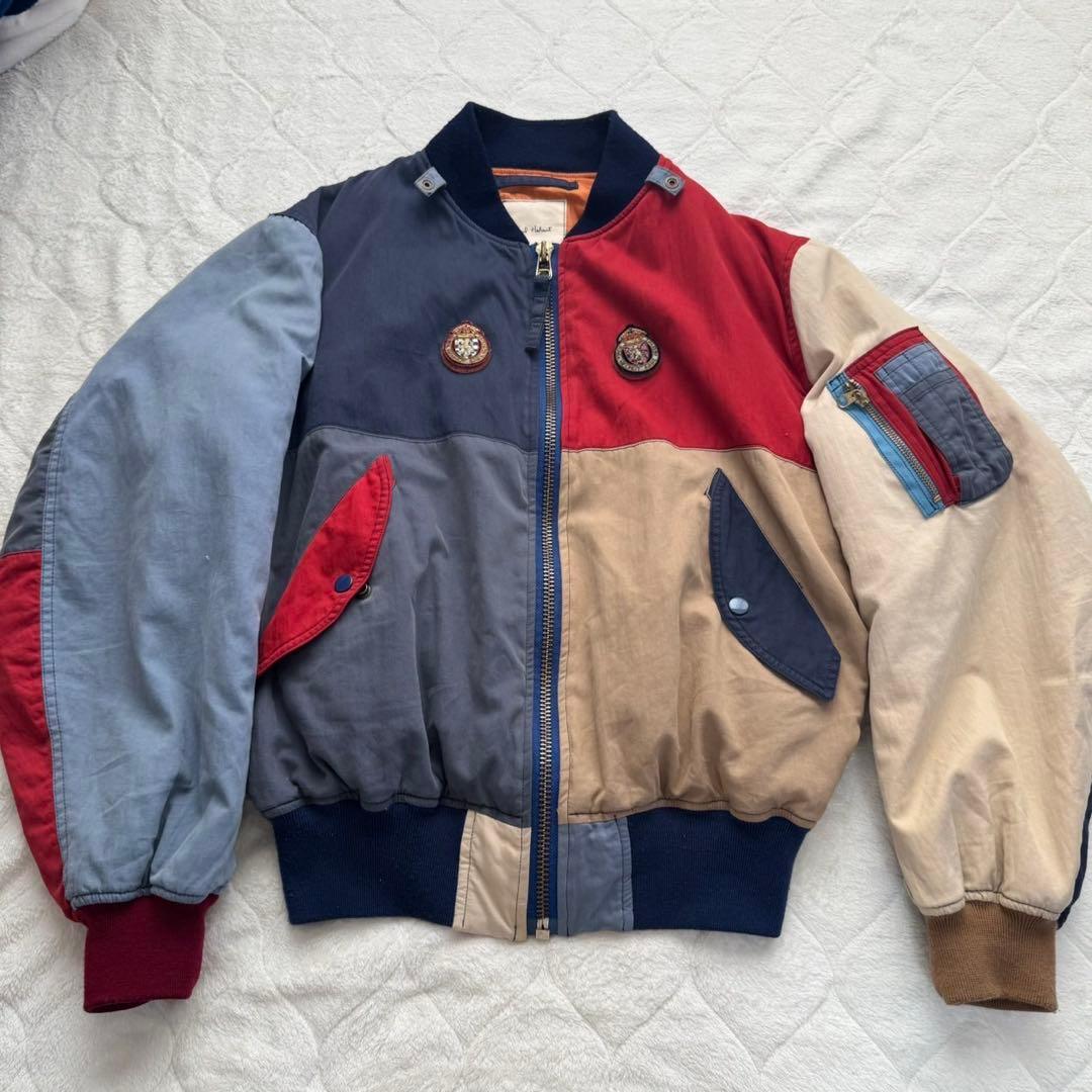 Karl Helmut カールヘルム　マルチカラー ボンバージャケット