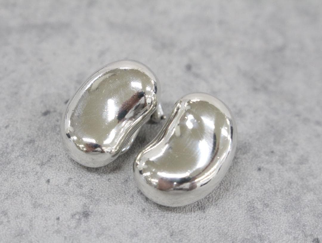 ▲希少サイズ♪ ティファニー エルサペレッティ ビーンズイヤリング シルバー