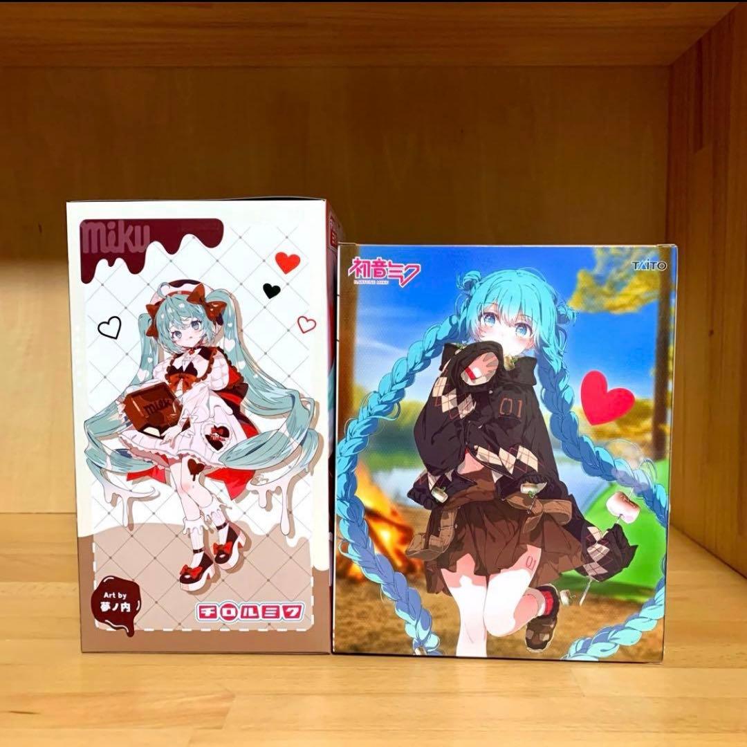 初音ミク フィギュア チロルチョコ fashion outdoor - メルカリ
