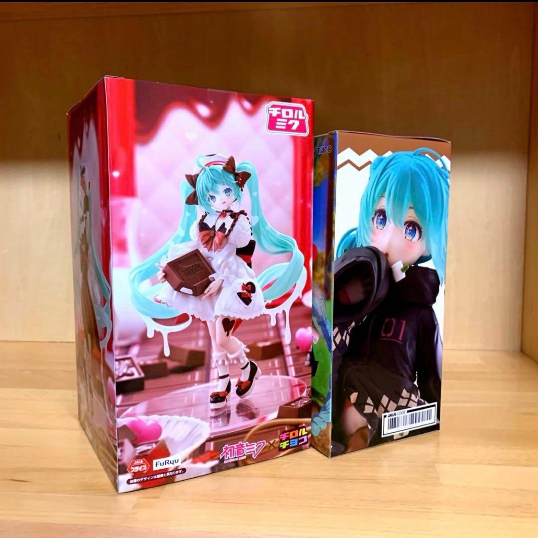 初音ミク フィギュア チロルチョコ fashion outdoor - メルカリ