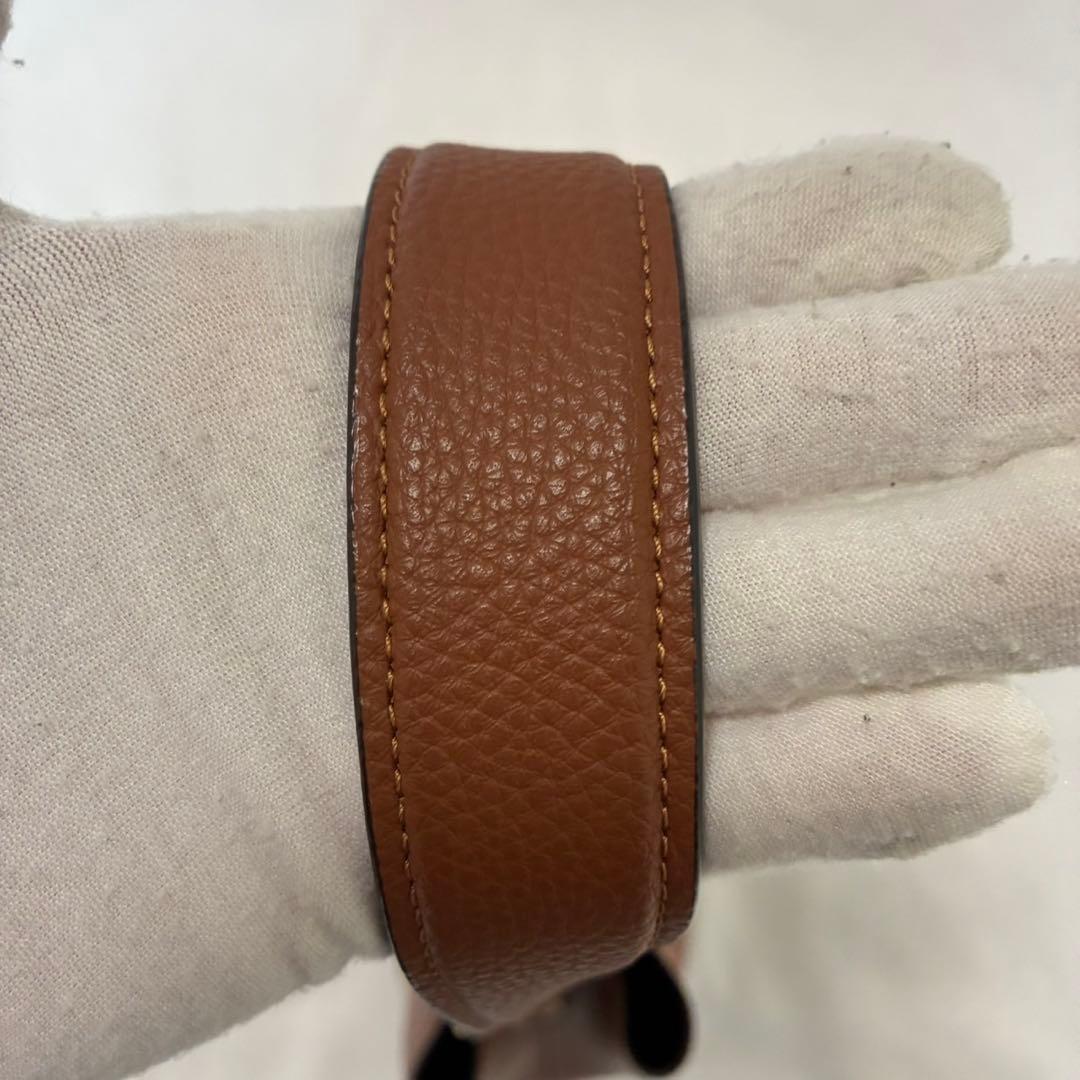 極美品】コーチ 81122 タウンバケットバッグ 2way ハンドバッグ 茶