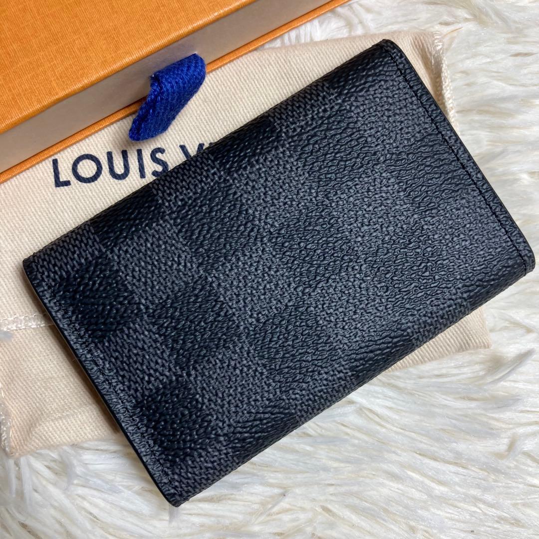 未使用保管】ルイヴィトン ミュルティクレ6 キーケース ダミエグラ