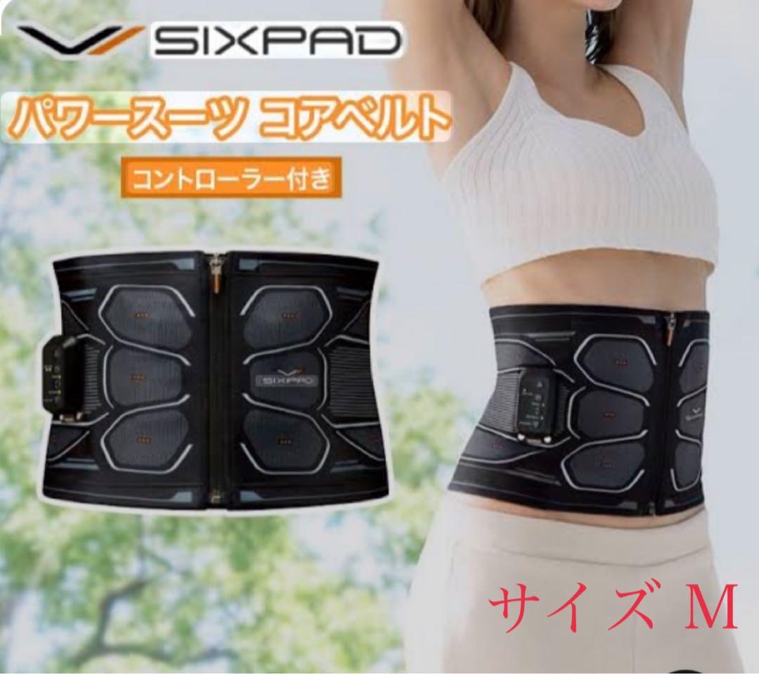 【SIXPAD】 シックスパッド パワースーツコアベルト サイズ M シックスパッド パワースーツ コアベルト【Mサイズ】【グレー