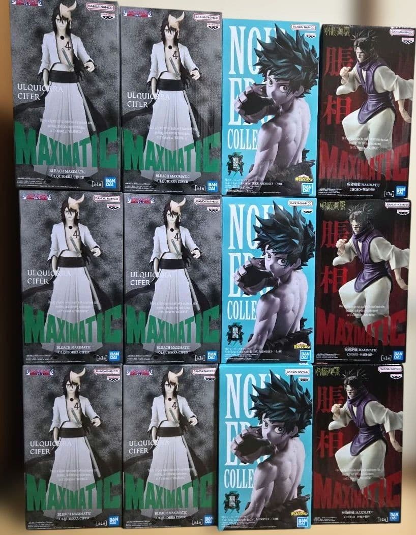 BLEACH MAXIMATIC ウルキオラ　呪術廻戦 脹相　ヒロアカ　緑谷