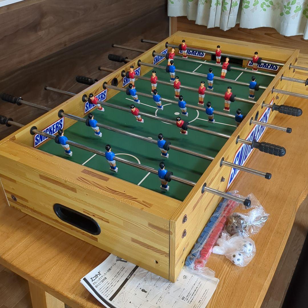 レア　SNICKERS　スニッカーズ 木製サッカーゲーム 非売品 SNICKERS マース スニッカーズ ミニチュア 1020g : 亀山商店 - 通販