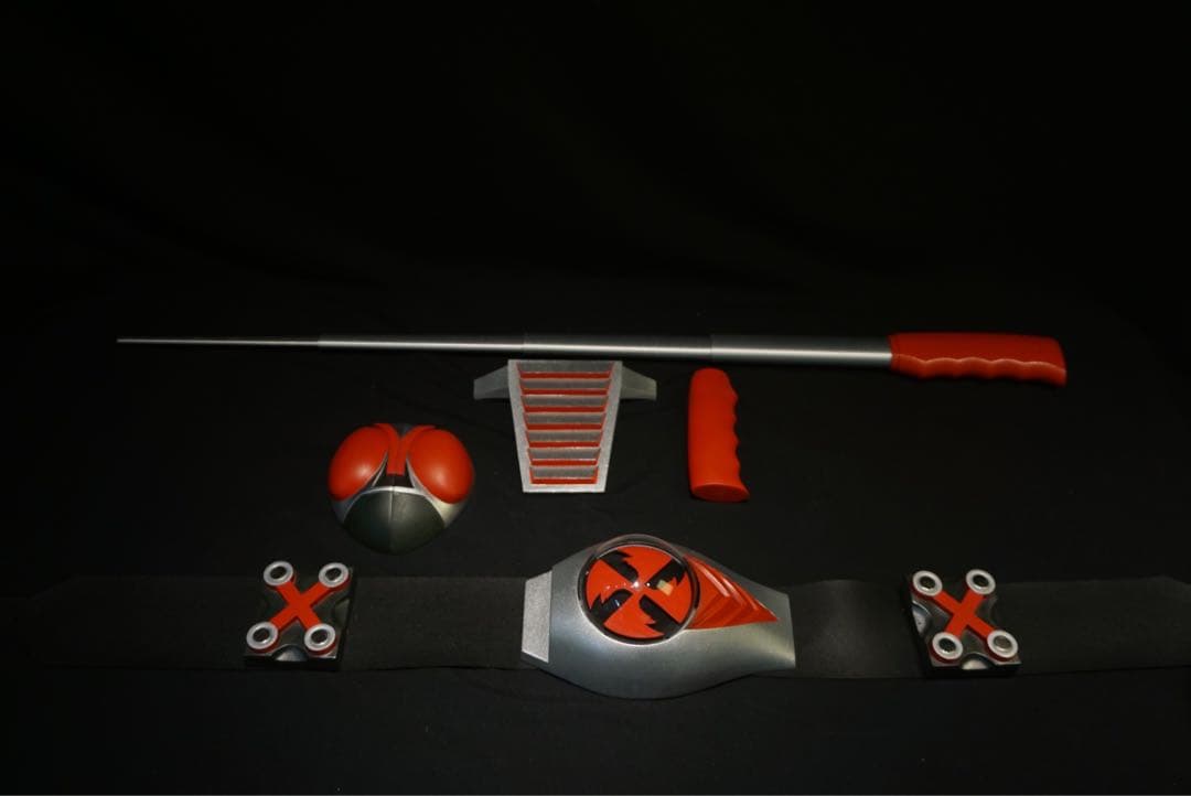 仮面ライダーX ベルト　武器　一式　ライドル　電動回転式 Yahoo!オークション -「仮面ライダーx ベルト」の落札相場・落札価格