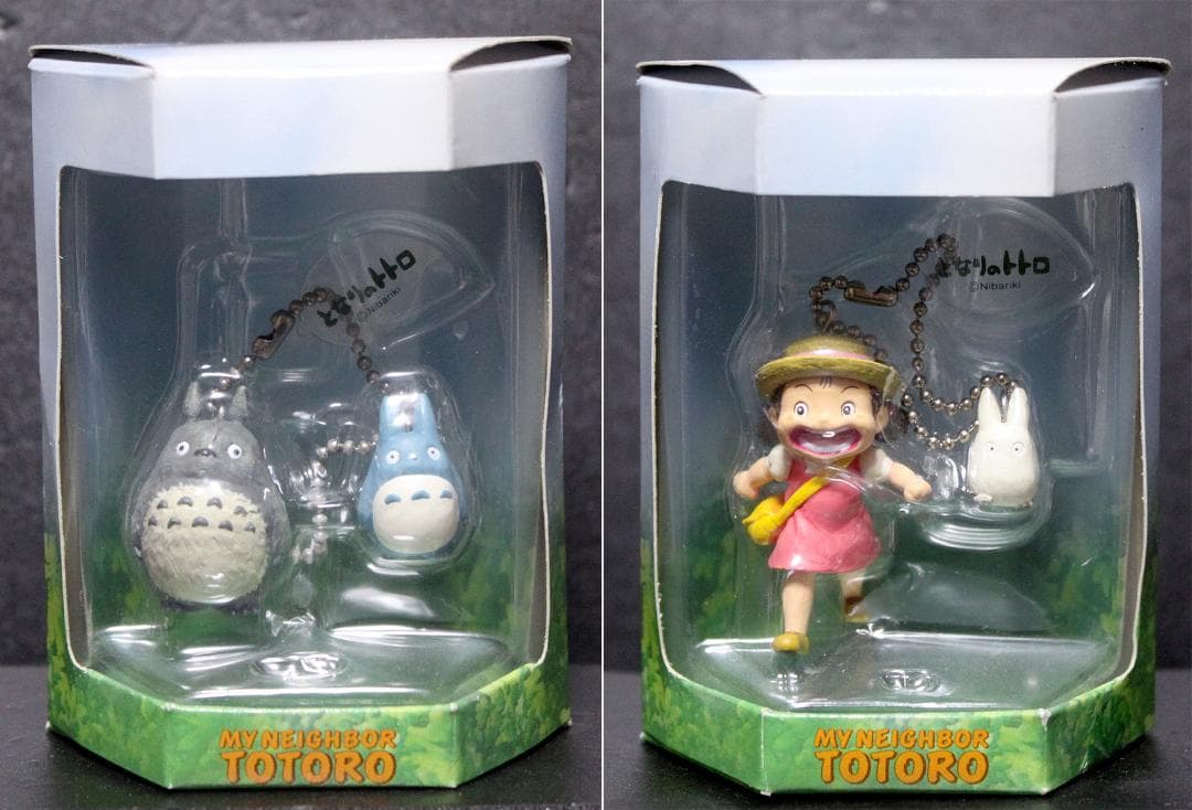 レア当事物！スタジオジブリ「となりのトトロ 」フィギュア／宮﨑駿、コミニカ、めい