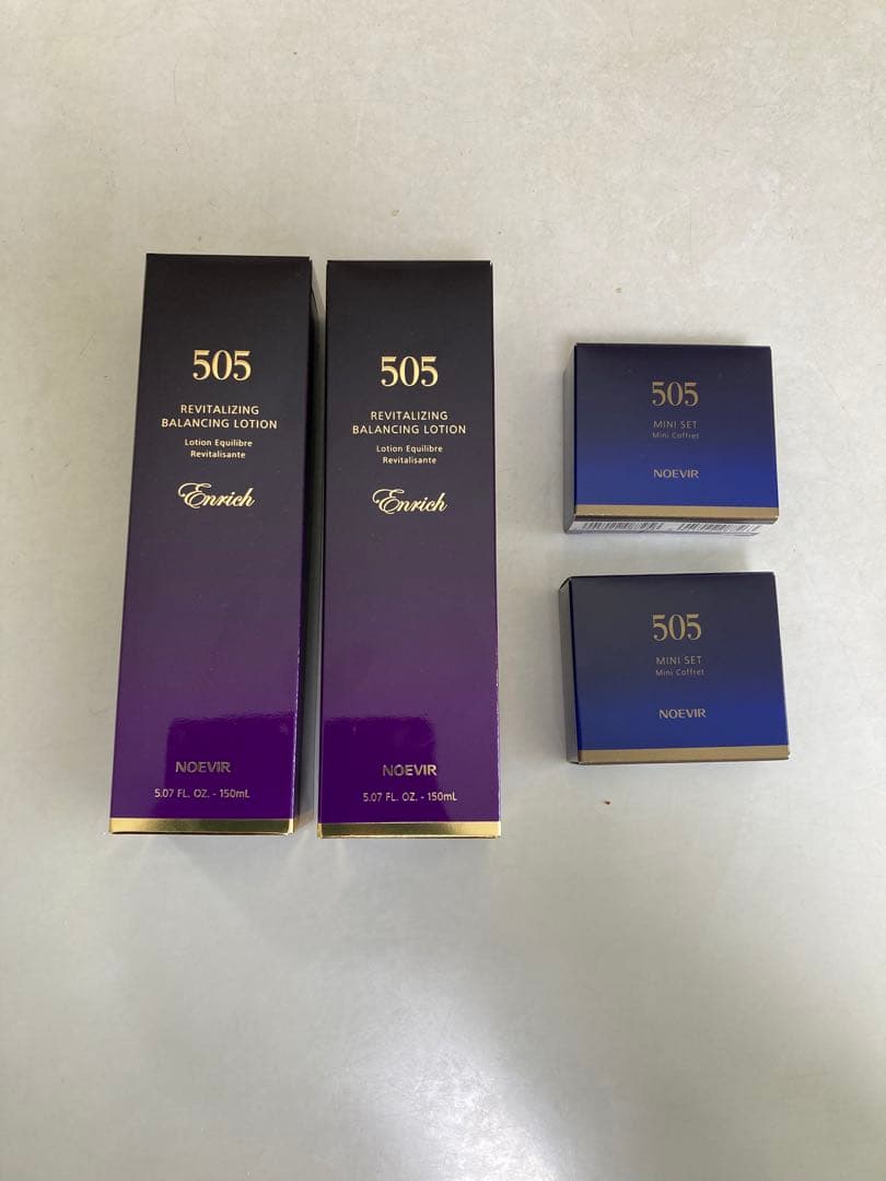 Ｃノエビア505エンリッチローション2本&505ミニサンプル2個