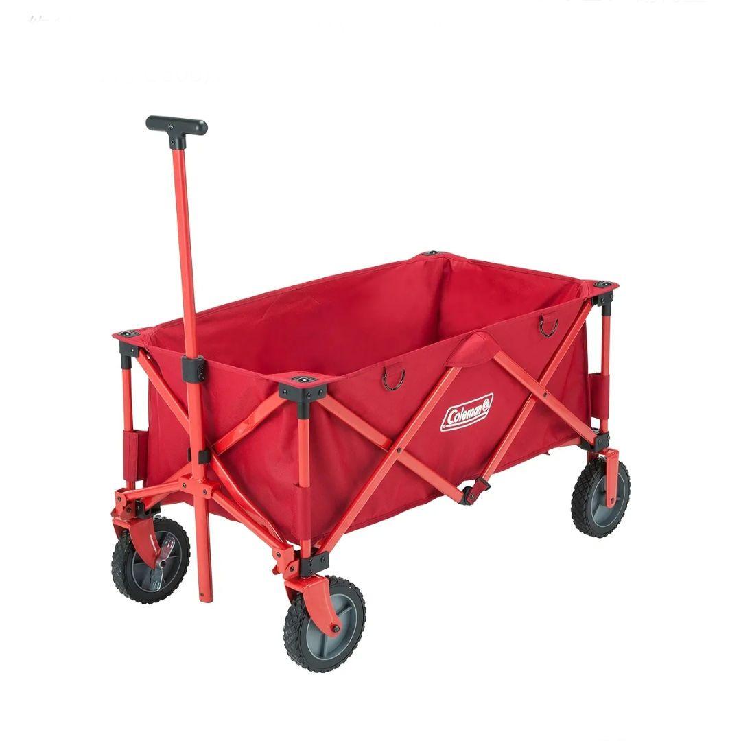 Coleman　アウトドアワゴン　赤　キャンプ用品　避難用品　新品未開封