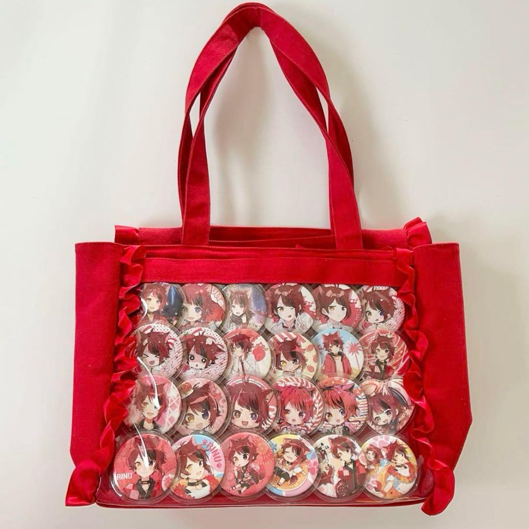 大幅お値下げ中】すとぷり 莉犬くん A4サイズ 痛バッグ（缶バッジ24個