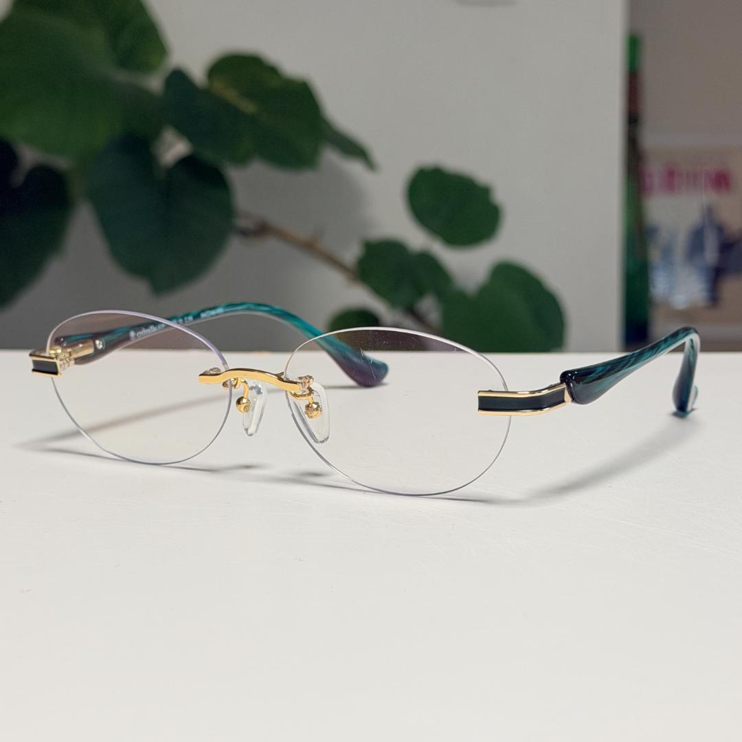 eyebrella.CP アイブレラ ツーポイント リムレス 縁無し 眼鏡