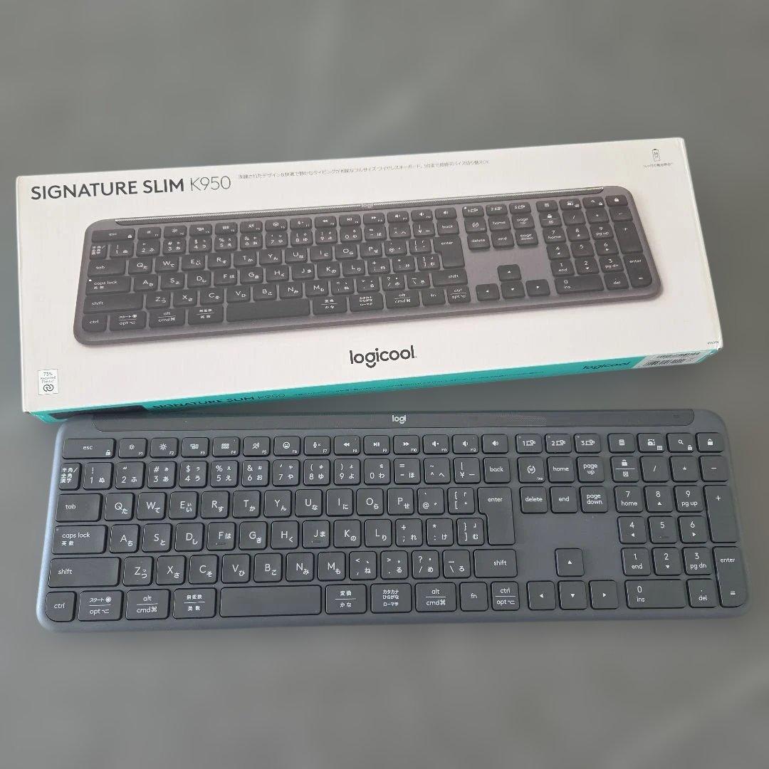 【美品】logicool SIGNATURE SLIM K950