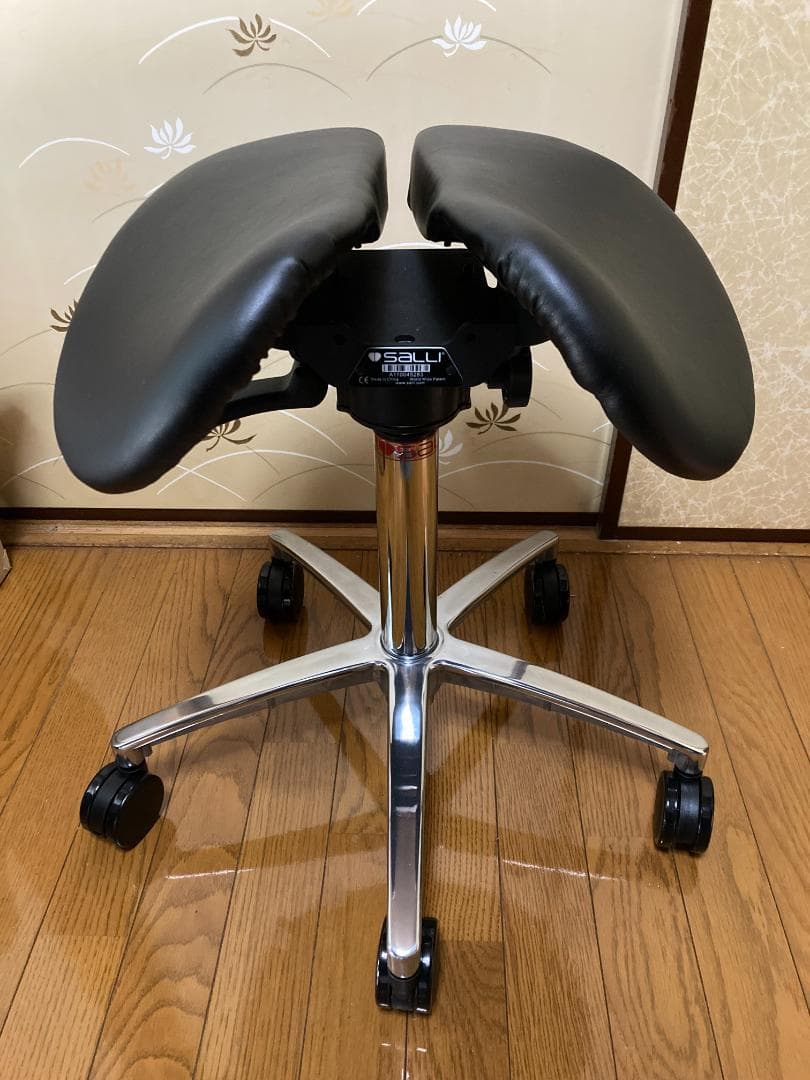 Salliチェアー[Salli Sway] ミドルタイプ（ブラック）