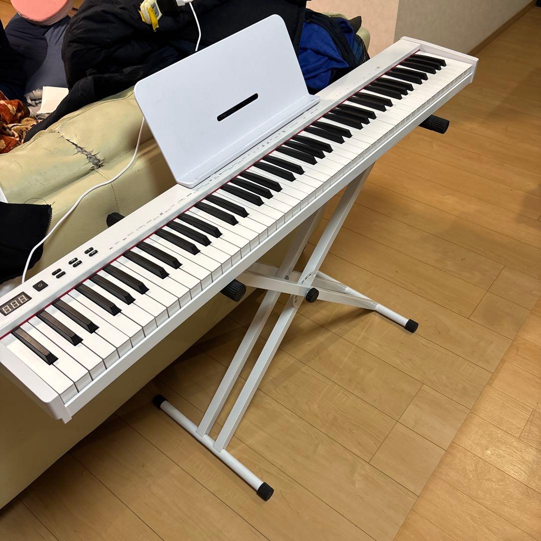 ニコマク nikomaku 電子ピアノ 88鍵盤 swan-s ホワイト Amazon | ニコマク NikoMaku 電子ピアノ 88鍵盤 SWAN-S 日本語表記