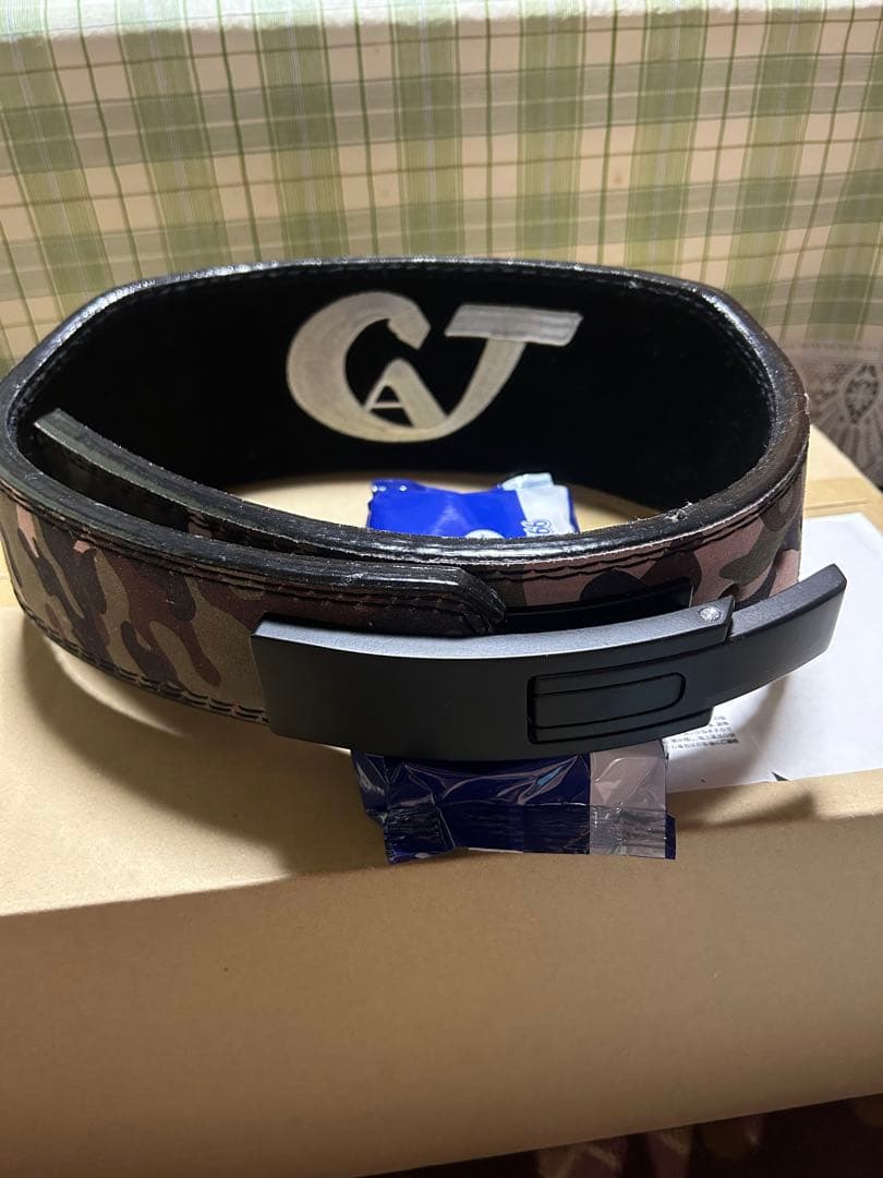 ジュラシック木澤 トレーニングベルト Mサイズ ピンク迷彩 - メルカリ