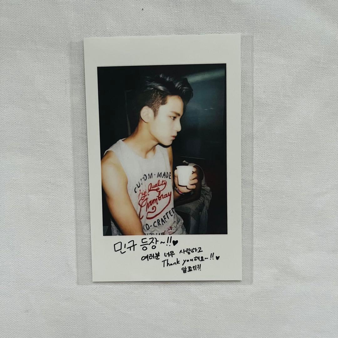 seventeen セブチ ミンギュ　トレカ