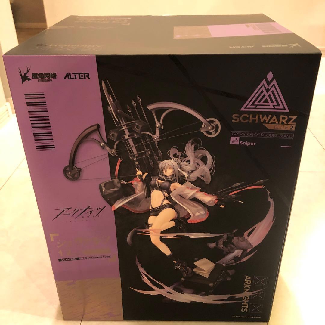 未開封アルター アークナイツ シュヴァルツ 昇進2Ver. 1/7 フィギュア あみあみ限定特典】アークナイツ シュヴァルツ 昇進2Ver. 1/7 完成品