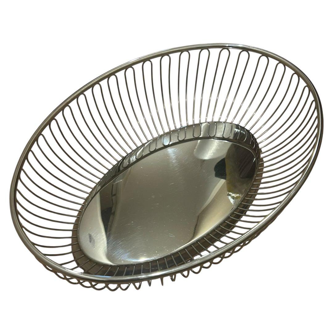 ALESSI ワイヤーバスケット　ステンレス　食洗機可能　インテリア雑貨