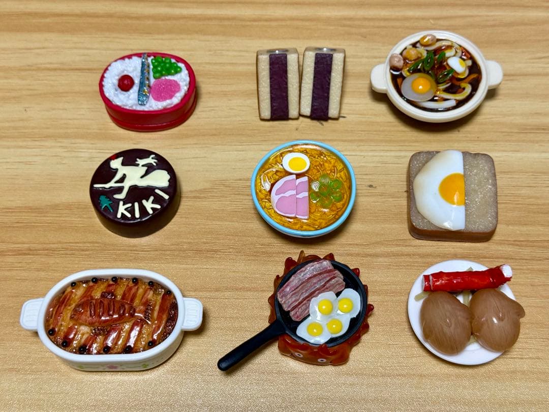 期間限定値下げ中！ジブリパーク限定 オリジナル 食べ物マグネット 9種セット