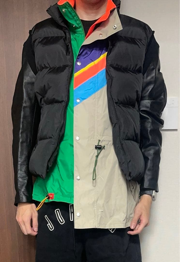 新品未使用UNDERCOVER kolor 限定レザースリーブダウン サイズ3 - メルカリ