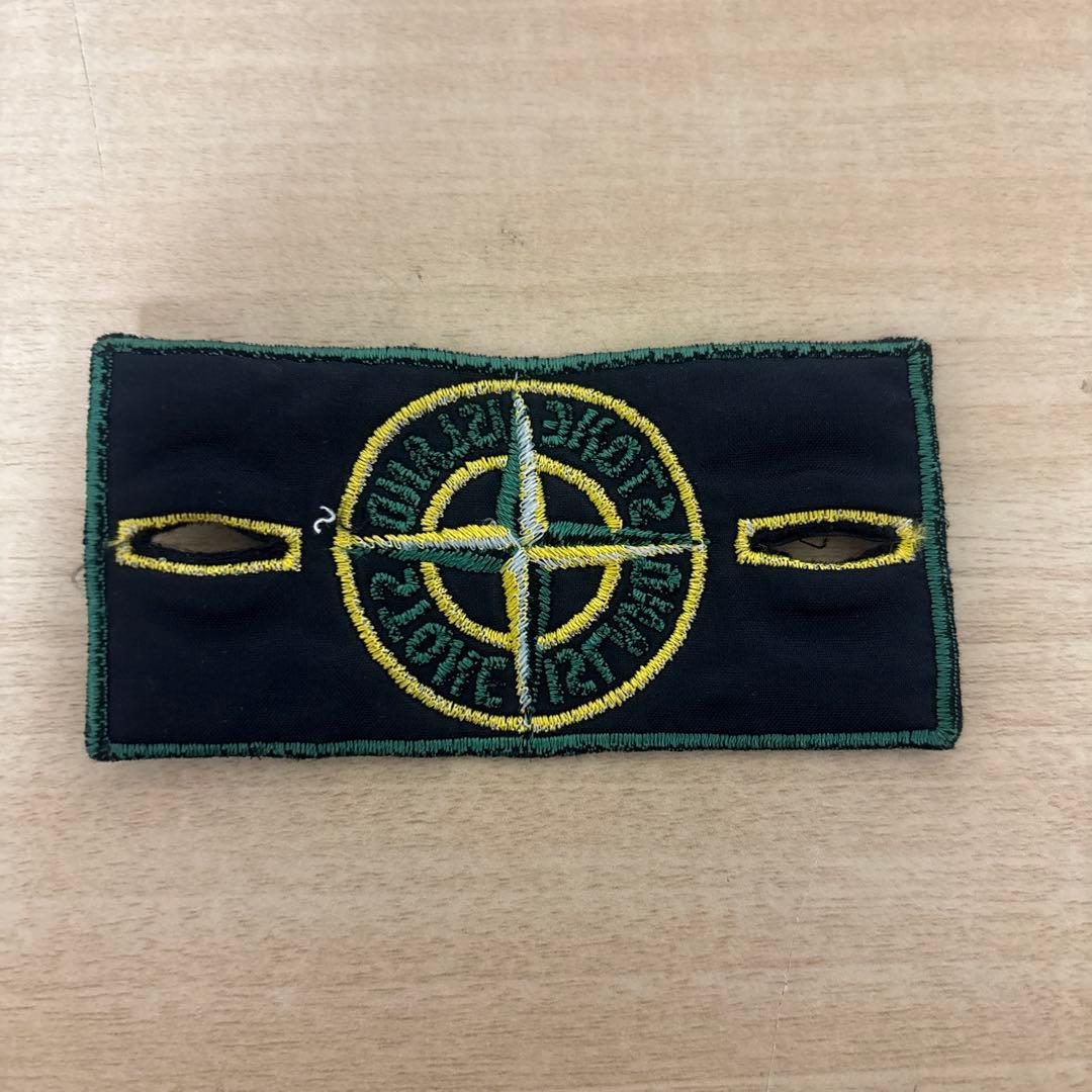 超レア Stone Island グリーンエッジワッペン - メルカリ