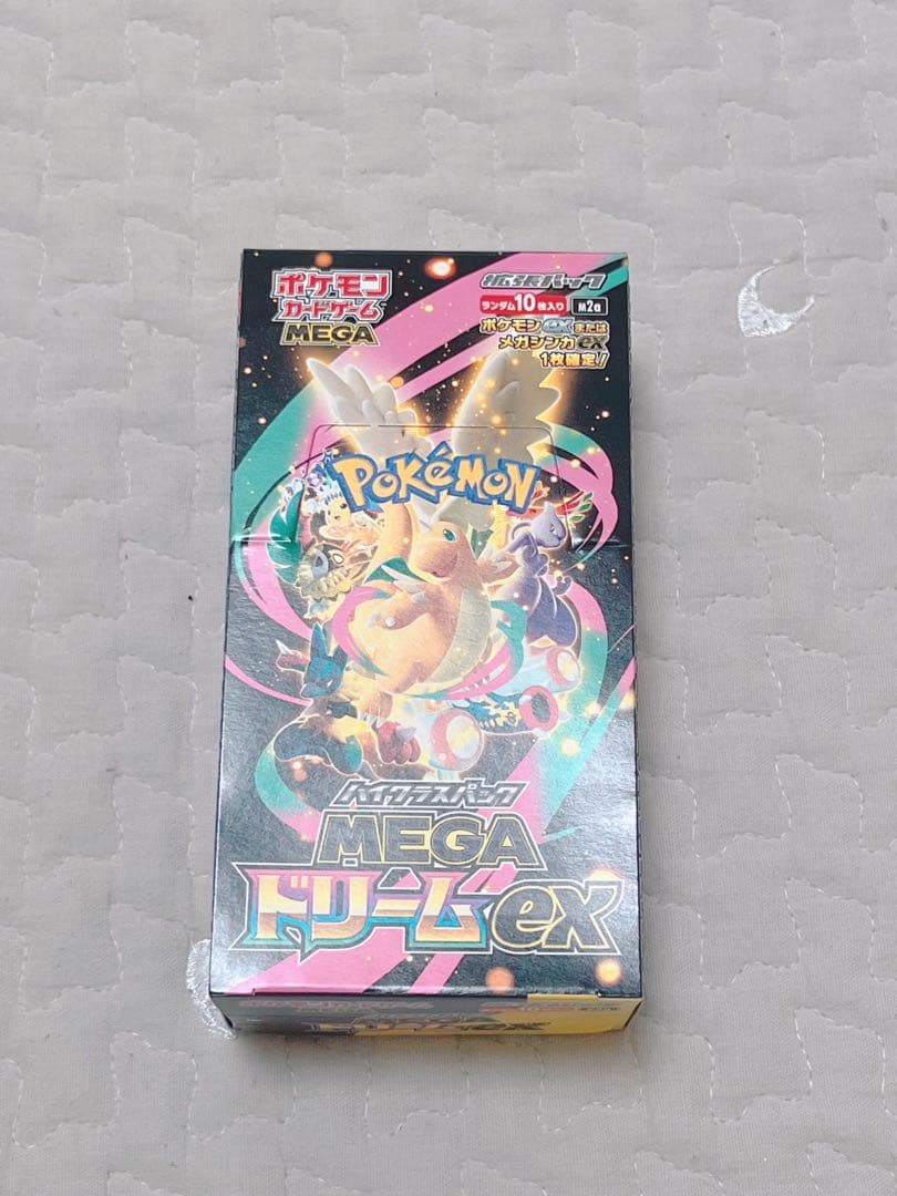 ポケモンカードゲーム MEGA ドリームEX 1box 10パック入り