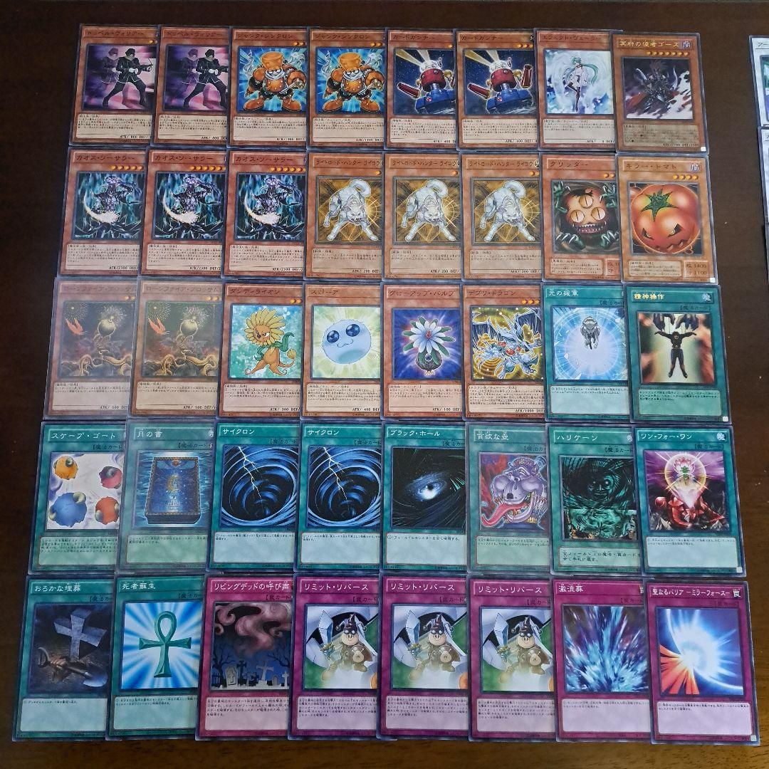 遊戯王 ゲートボール 1103環境デッキ ジャンド 新品黒スリーブ付 構築