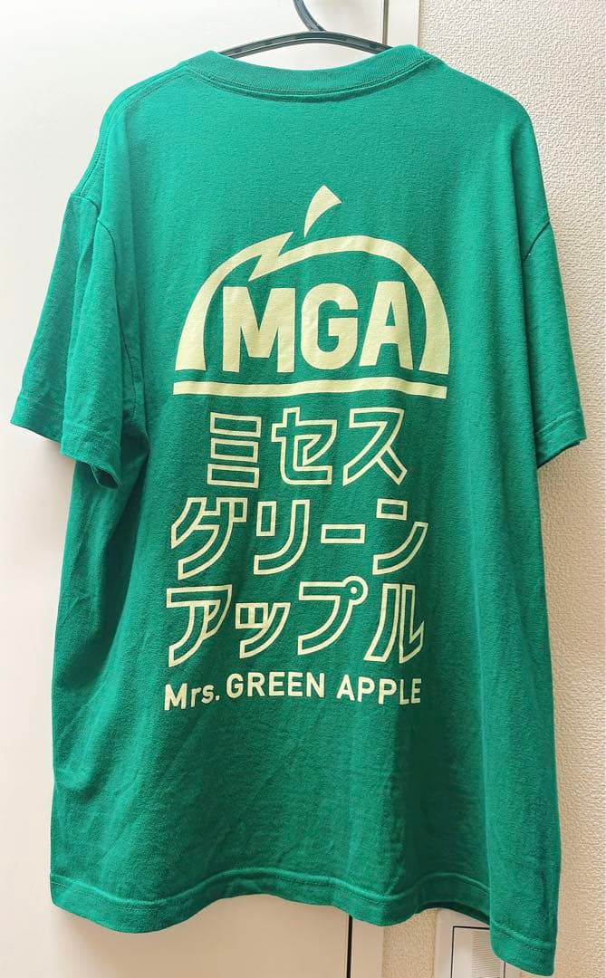 Mrs.GREEN APPLE/カタカナTシャツ 緑 - メルカリ
