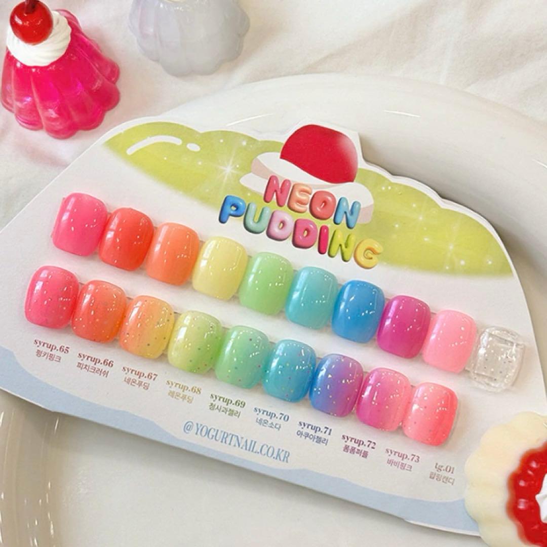 YOGURTNAIL ヨーグルトネイル　ネオンカラー10色セット