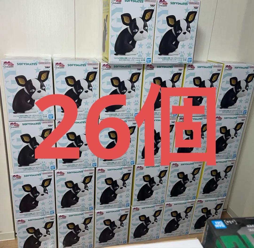 26体セット ジョジョの奇妙な冒険 SOFVIMATES イギー vol.4 - メルカリ