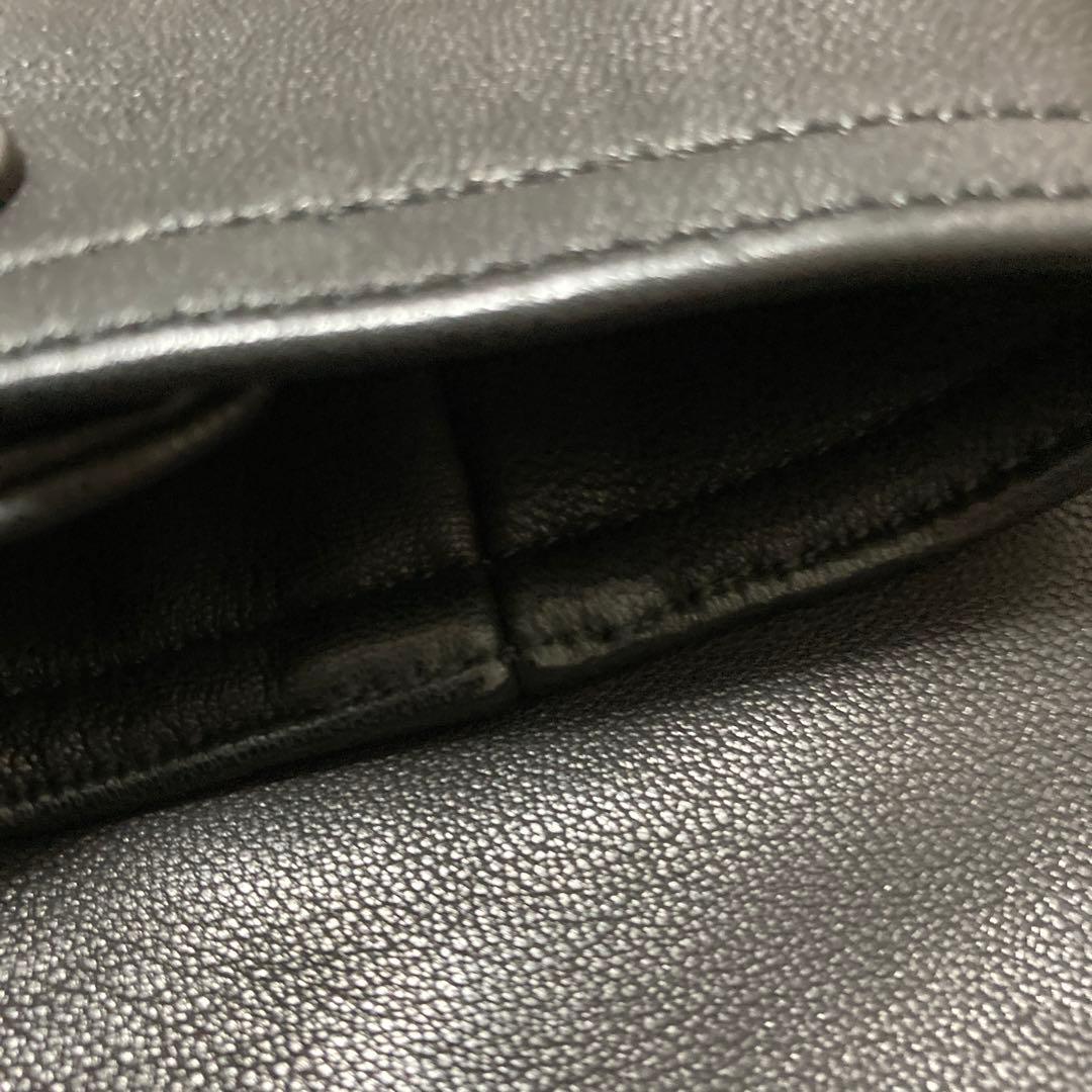 美品！定価10万ヒステリックグラマー憧れのコーチレザー黒ジャケット