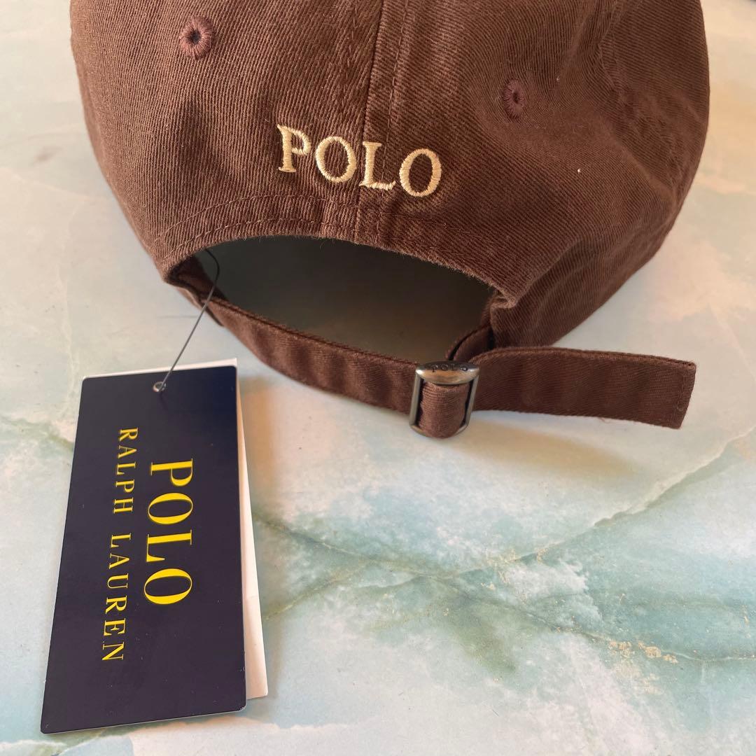 大人気カラー《 新品》ポロ ラルフローレン ブラウン キャップ 帽子