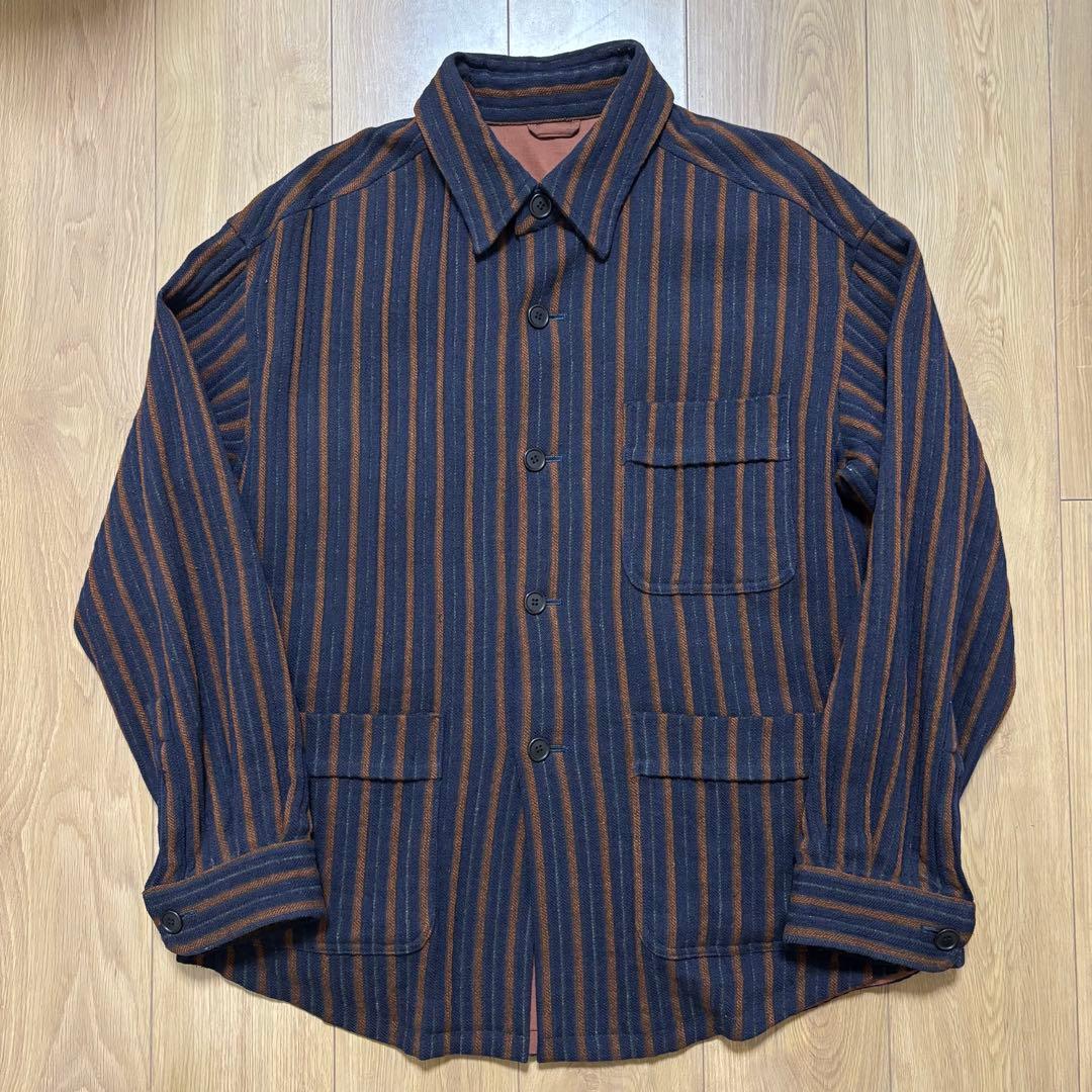 ロメオジリ gigli ストライプウールジャケット