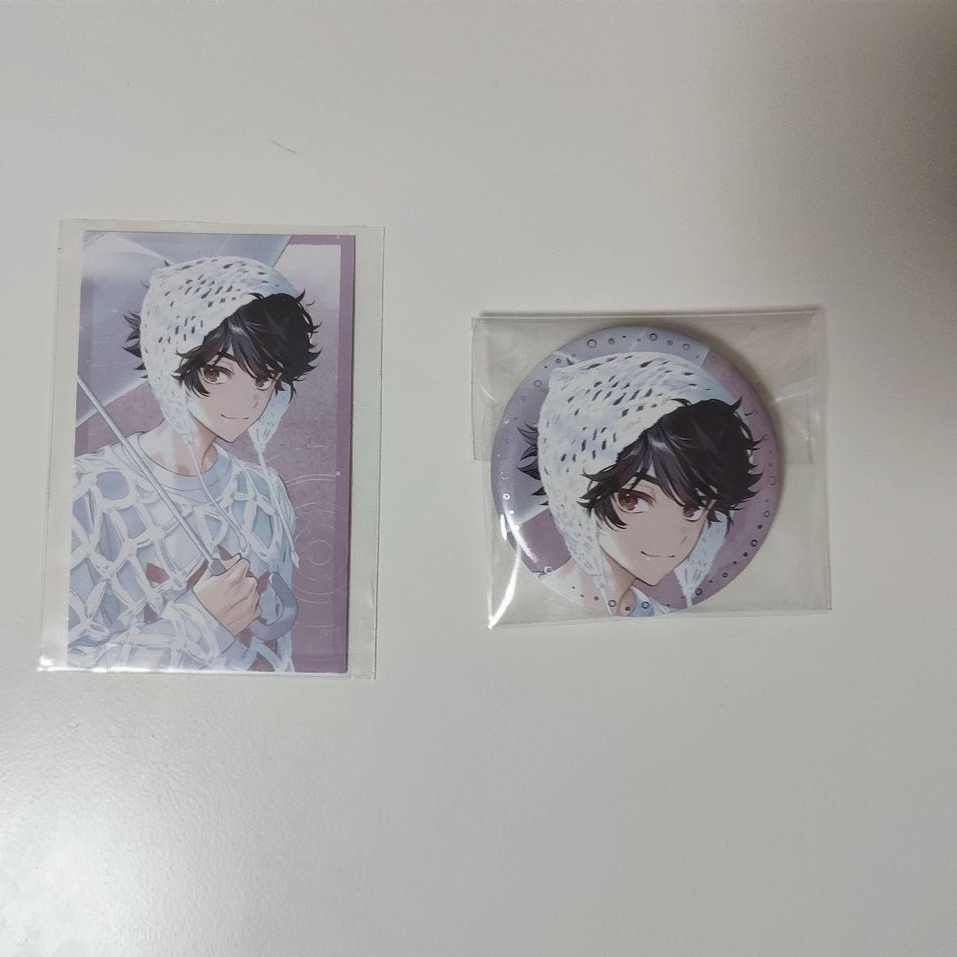 SUISAI RAIN 酒寄颯馬 アクスタ 缶バッジ カード - メルカリ