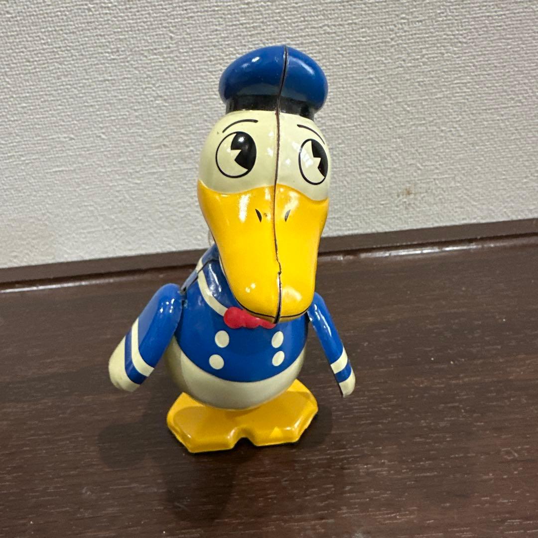 ディズニーヤングエポック社　レトロ　トーイ　コレクション　ドナルドブリキゼンマイ Disney（ディズニー） ドナルド サンドキャストトイ レトロトイ