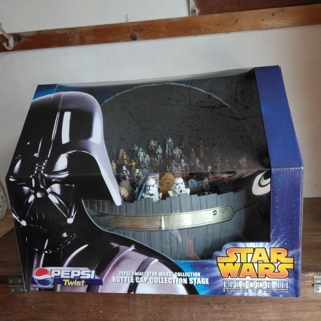 非売品スターウォーズエピソード3 EP3キャップ　コレクションステージフルセット